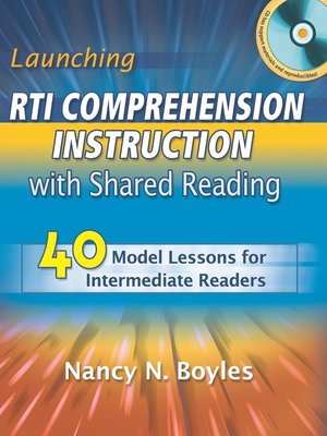 cover image of Launching RTI Comprehension Instruction with Shared Reading